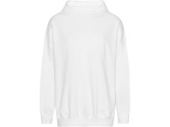 Neutral T 63111 Mikina s kapucí z těžké bio IC bavlny "Tiger" 77.T311 white