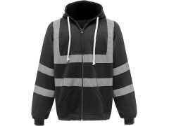 Yoko HVK 07 Hi-Vis mikina s&nbsp;kapucí 79.VK07 black