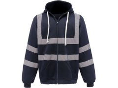Yoko HVK 07 Hi-Vis mikina s&nbsp;kapucí 79.VK07 navy