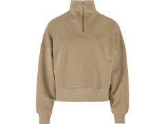 Craft Corporate Frequent Hz Sweatshirt W Dámská mikina s 1/4 zipem 81.6305 taupe