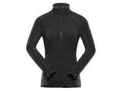 Dámská rychleschnoucí mikina s cool-dry ALPINE PRO ONNECA black