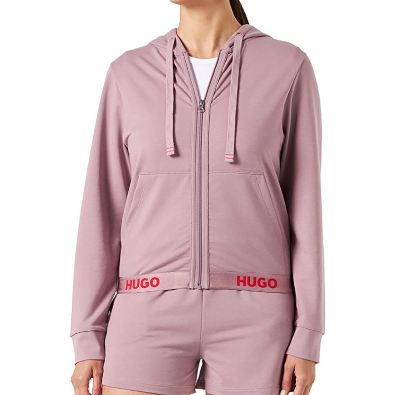BOSS Dámská mikina s kapucí 50490599-530 - HUGO BOSS Dámská mikina s kapucí 50490599-530 - HUGO - Dámské oblečení mikiny