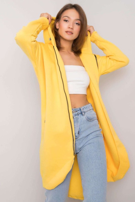 Mikina na zip model 168759 Rue Paris