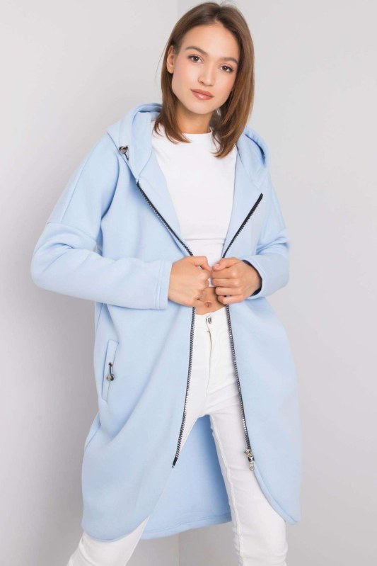 Mikina na zip model 168769 Rue Paris