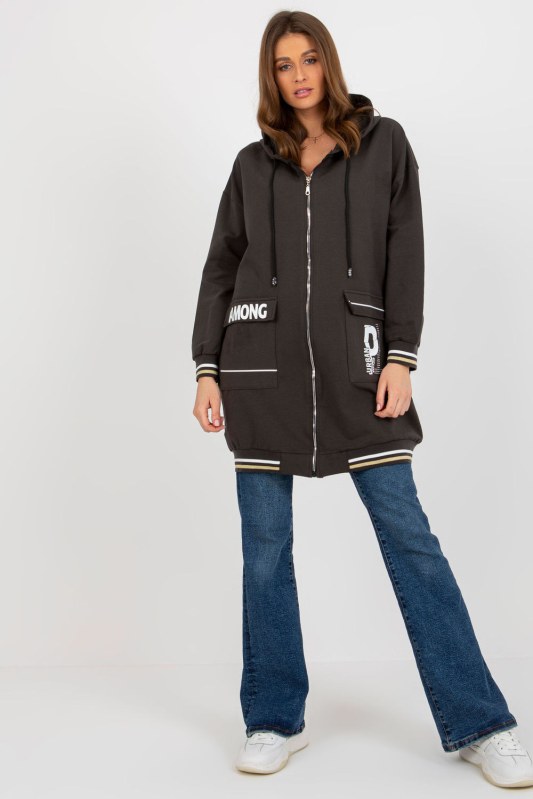 Mikina na zip model 176361 Relevance