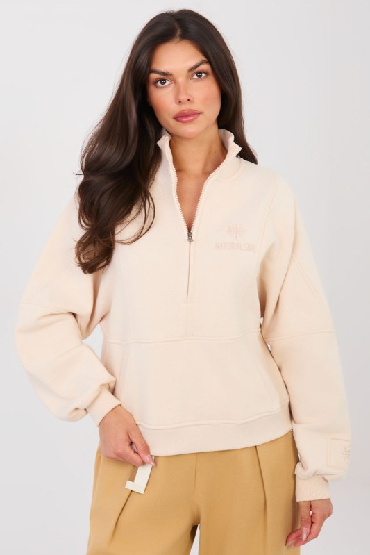 Mikina na zip model 224331 Factory Price