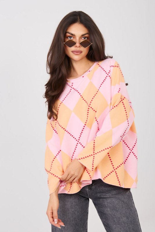 Mikina oversize model 225061 Factory Price