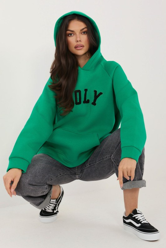 Mikina s&nbsp;kapucí model 226313 Rue Paris - Dámské oblečení mikiny