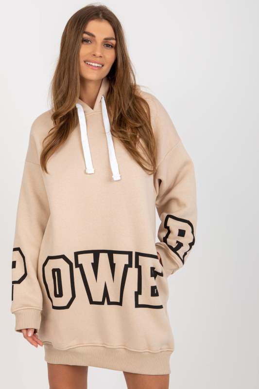 Mikina oversize model 231302 Ex Moda - Dámské oblečení mikiny