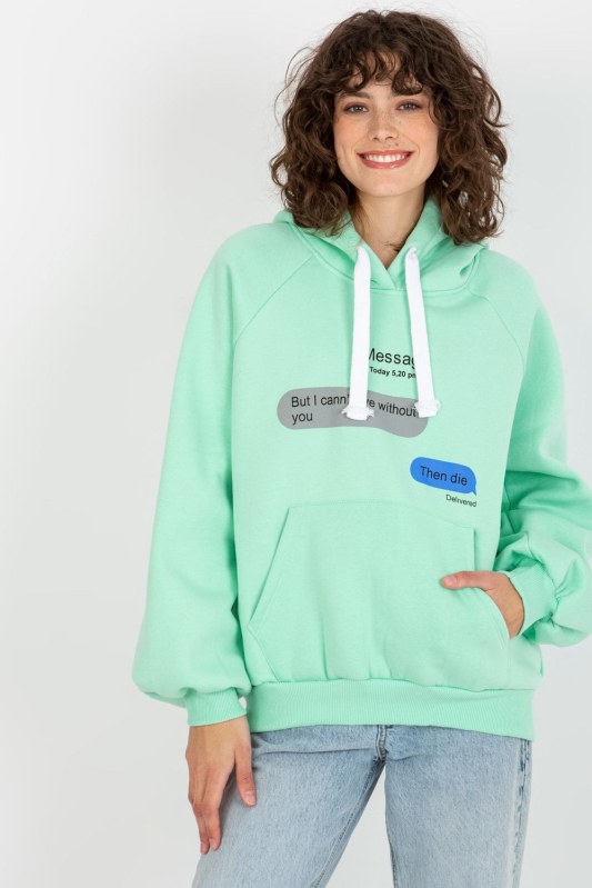 Mikina oversize model 231338 Ex Moda
