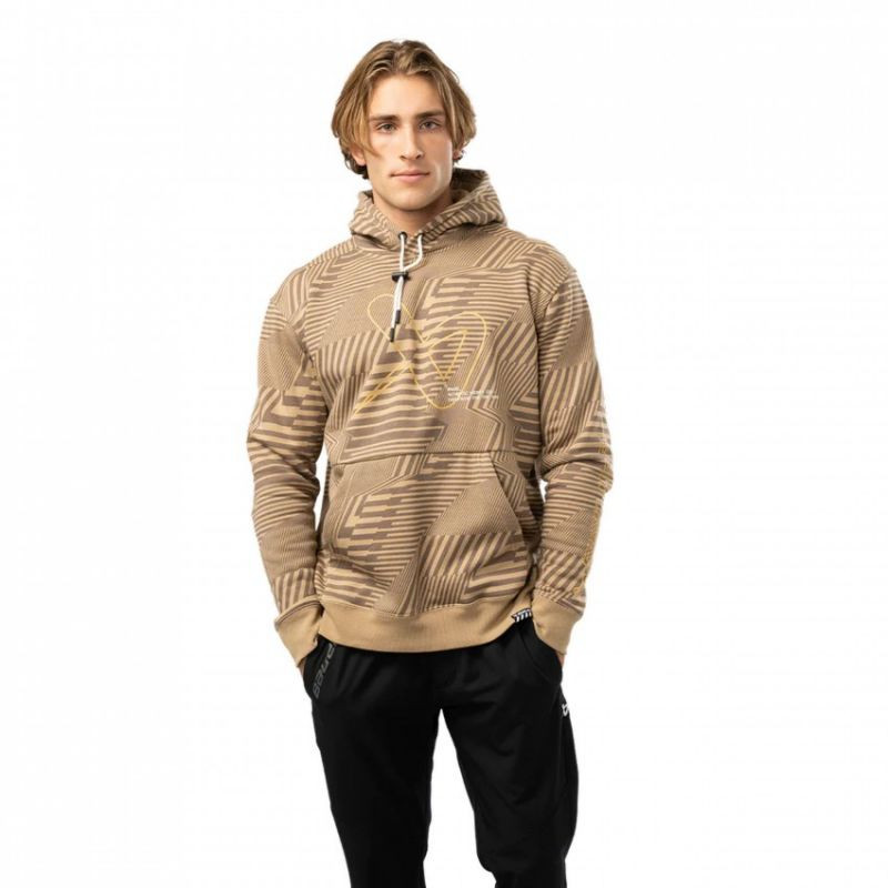 Mikina Bauer Printed Fleece Hoody Sr M 1062286 - Dámské oblečení mikiny