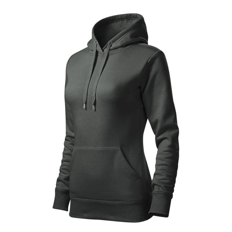 Malfini Cape Free W MLI-F1467 tmavě khaki mikina - Dámské oblečení mikiny