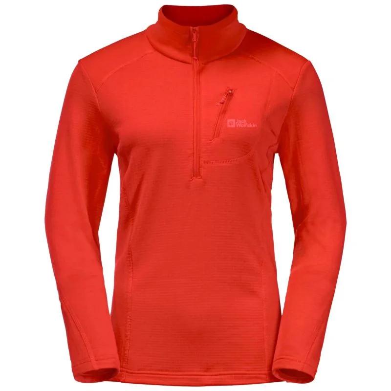 Jack Wolfskin Kolbenberg HZ Mikina W 1710791-3033 - Dámské oblečení mikiny