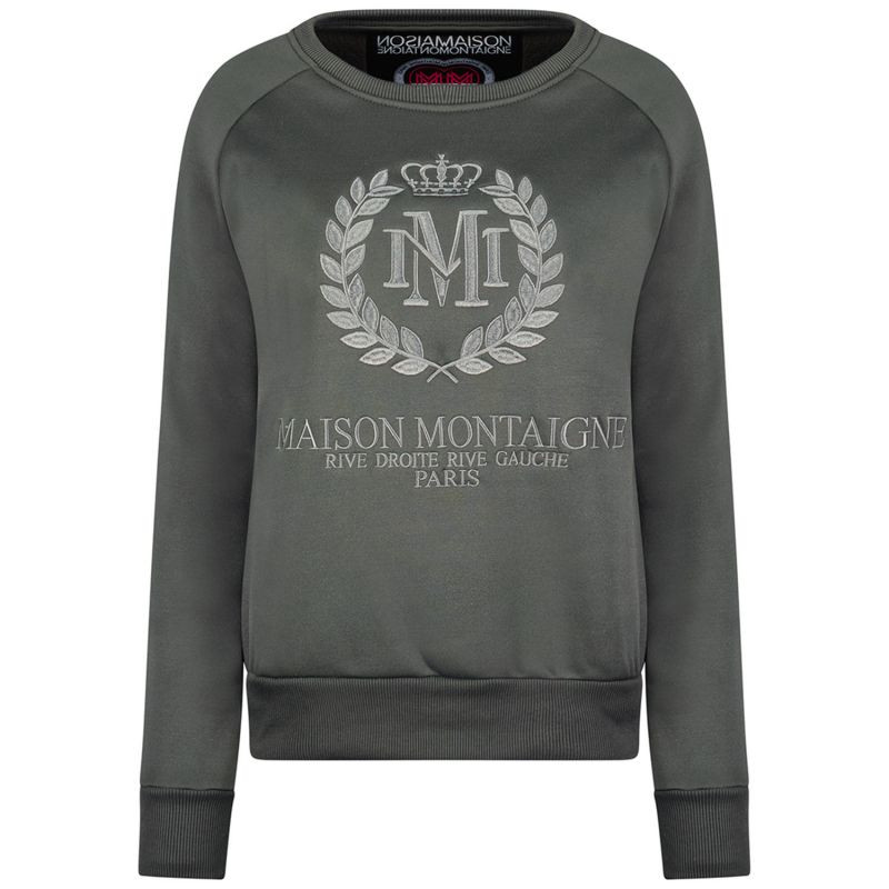 Maison Montaigne FIMOSAI DGREY MT LADY 016 mikina (RBMWW6410F/MM-GRIS FONCÉ)