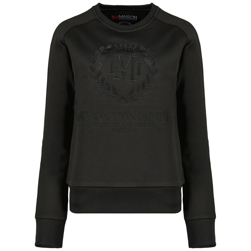 Maison Montaigne FIMOSAI BLACK MT LADY 016 mikina (RBMWW6412F/MM-NOIR)