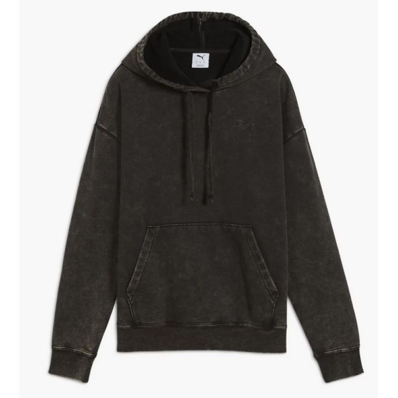 Mikina s&nbsp;kapucí Puma ESS Elevated Relaxed Wash W 688103 01 - Dámské oblečení mikiny