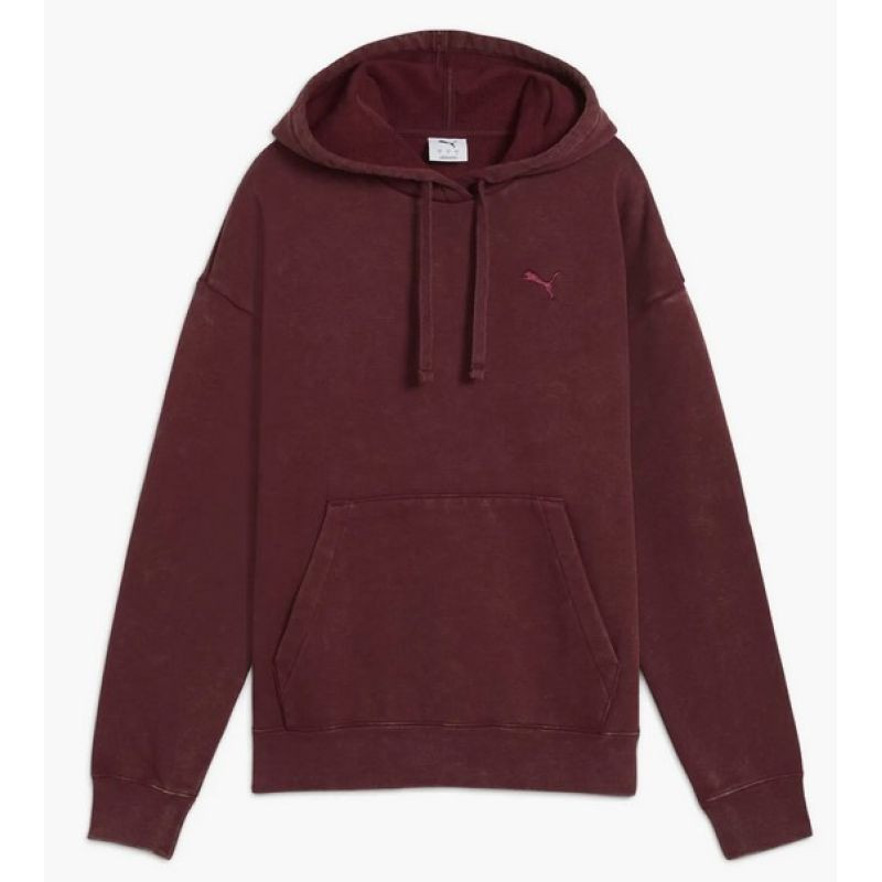Mikina s&nbsp;kapucí Puma ESS Elevated Relaxed Wash W 688103 96 - Dámské oblečení mikiny