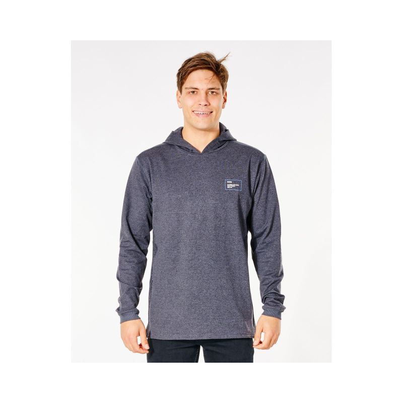 RIP CURL Vaporcool Fusion Mikina s kapucí - černá