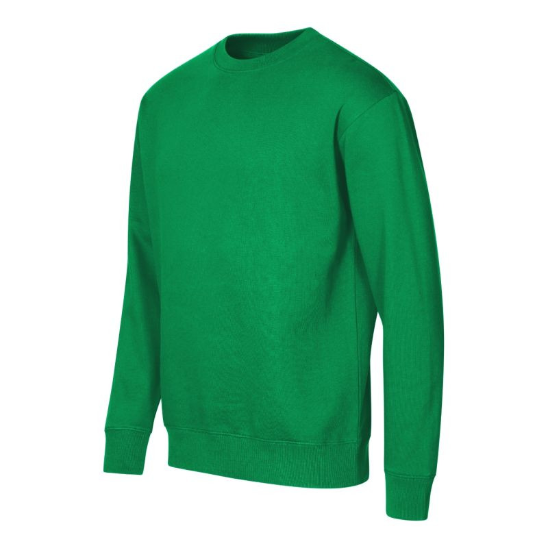 Unisex mikina Crew (trávově zelená)