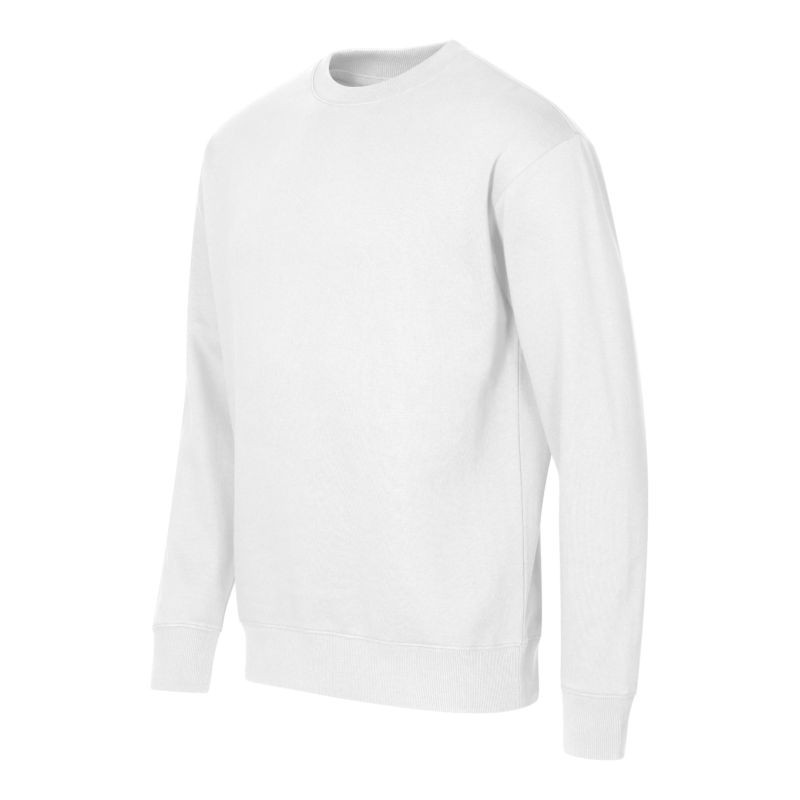 Unisex mikina Crew (bílá)