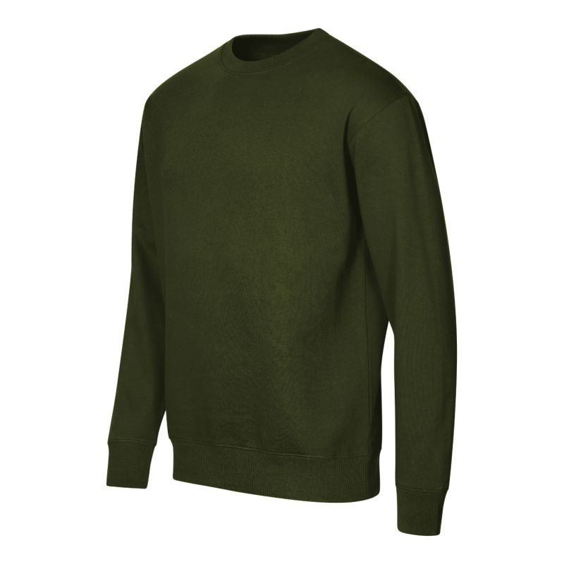 Unisex mikina Crew (vojenská)