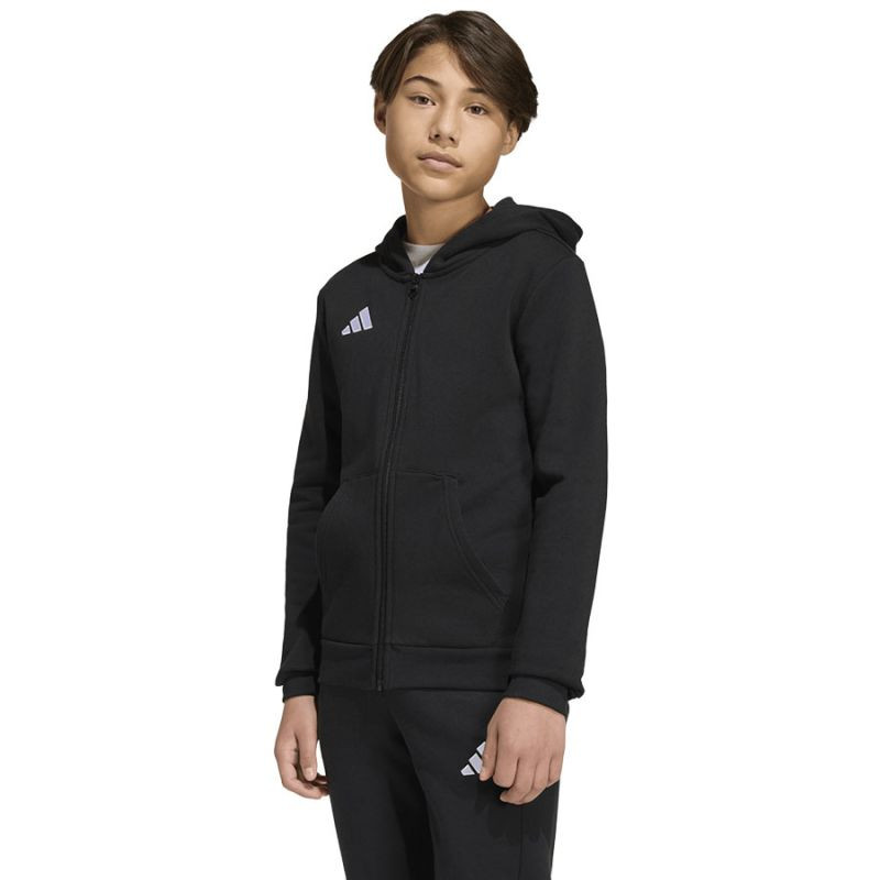 Adidas ENTRADA 26 Hoody Juniorská mikina se zipem KH1782 - Dámské oblečení mikiny