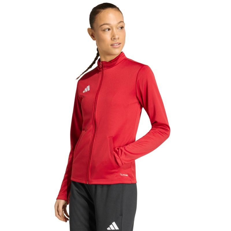 Dámská mikina adidas Entrada 26 Track červená JZ6601 - Dámské oblečení mikiny