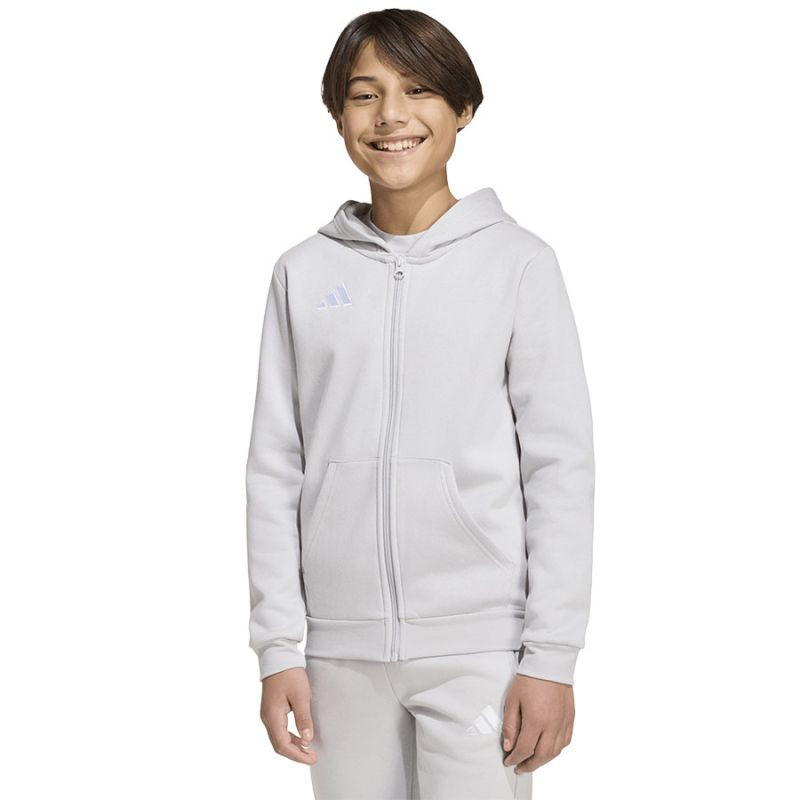 Adidas ENTRADA 26 Hoody Juniorská mikina se zipem KH1779