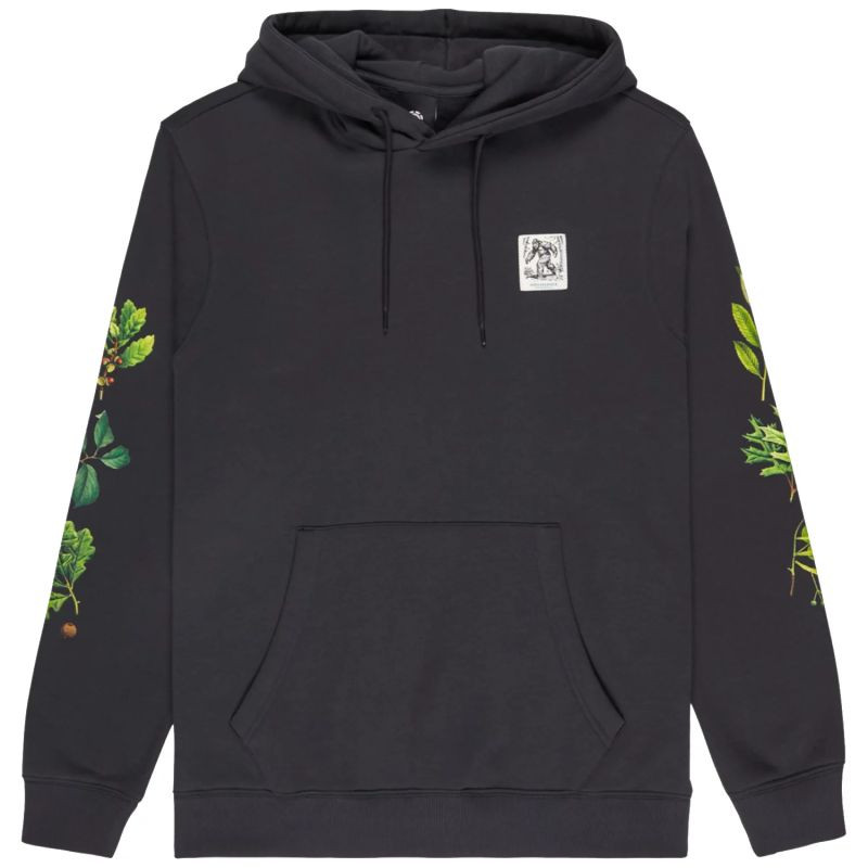 Mikina s kapucí Element Bigfoot Trees Po ELYSF00322-KTA0, černá, velikost L