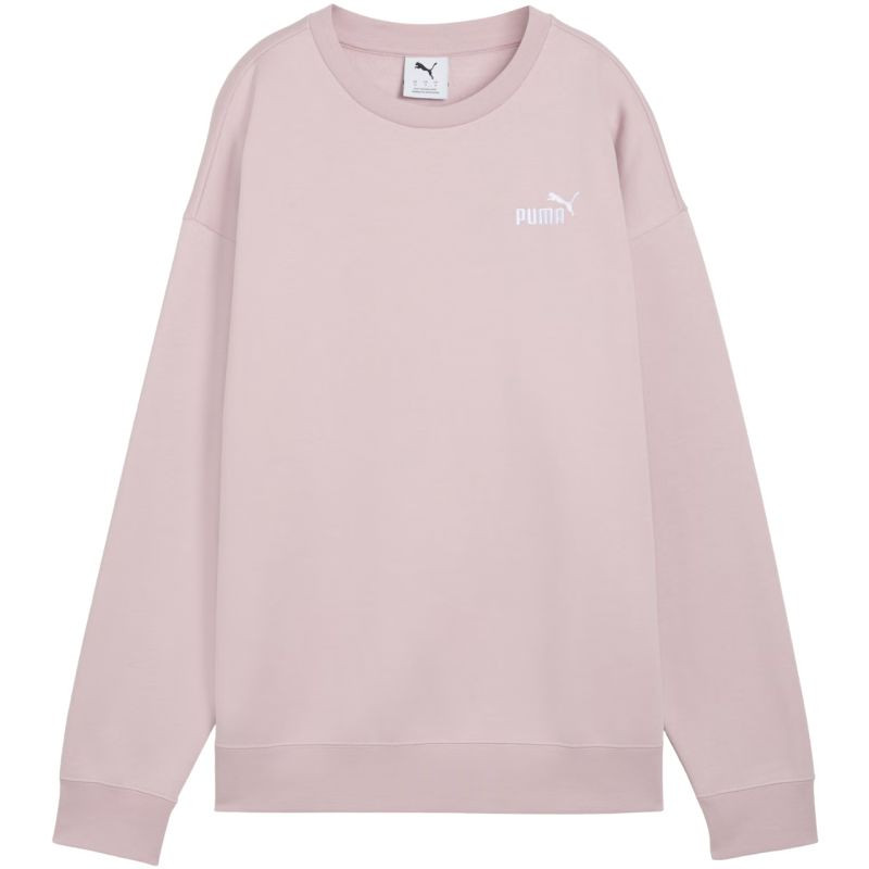 Dámská mikina Puma ESS Small No. 1 Logo Relaxed Crew, růžová, 633268 49