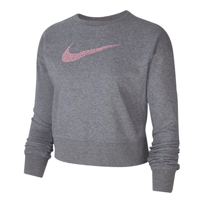 Dámské tričko Get Fit Crew Swoosh W CU5506-091 - Nike - mikiny