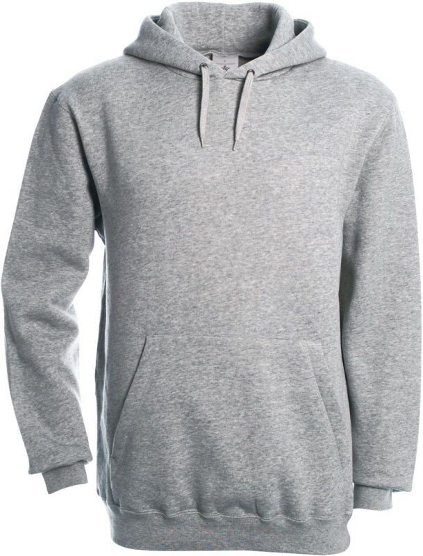 B&C Hooded Mikina s kapucí 01.0620 heather grey