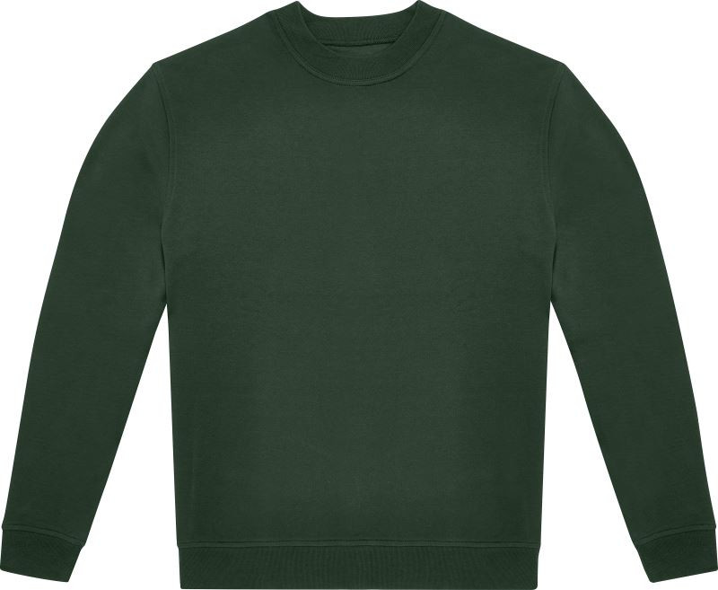 B&C ID.222 Crew Unisex mikina 01.I222 forest green