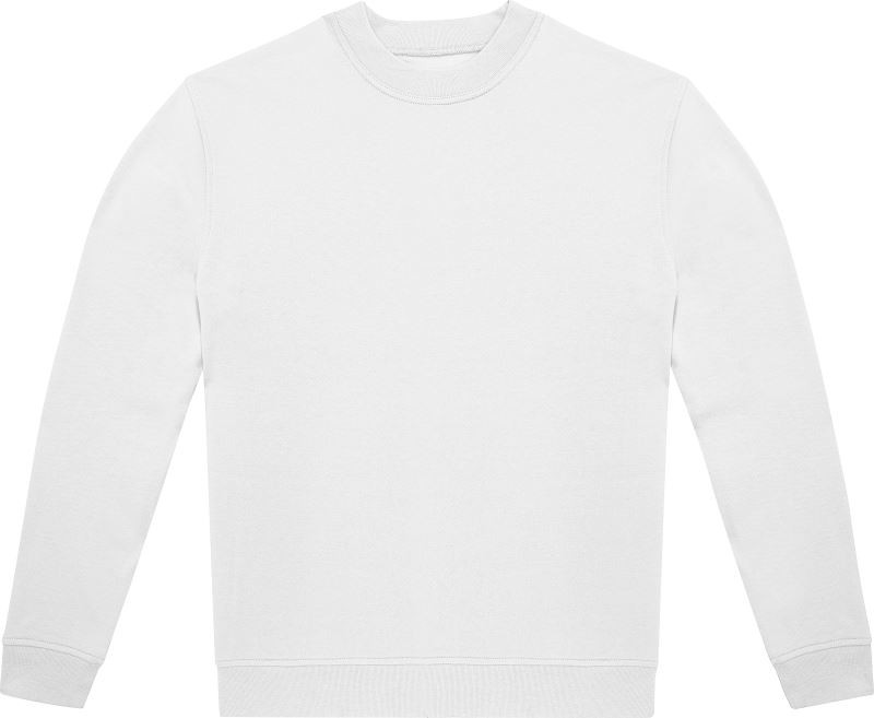B&C ID.332 Crew Unisex mikina 01.I332 white