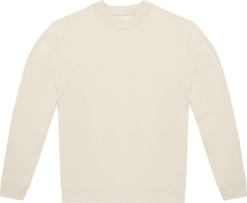 B&C ID.332 Crew Unisex mikina 01.I332 off white