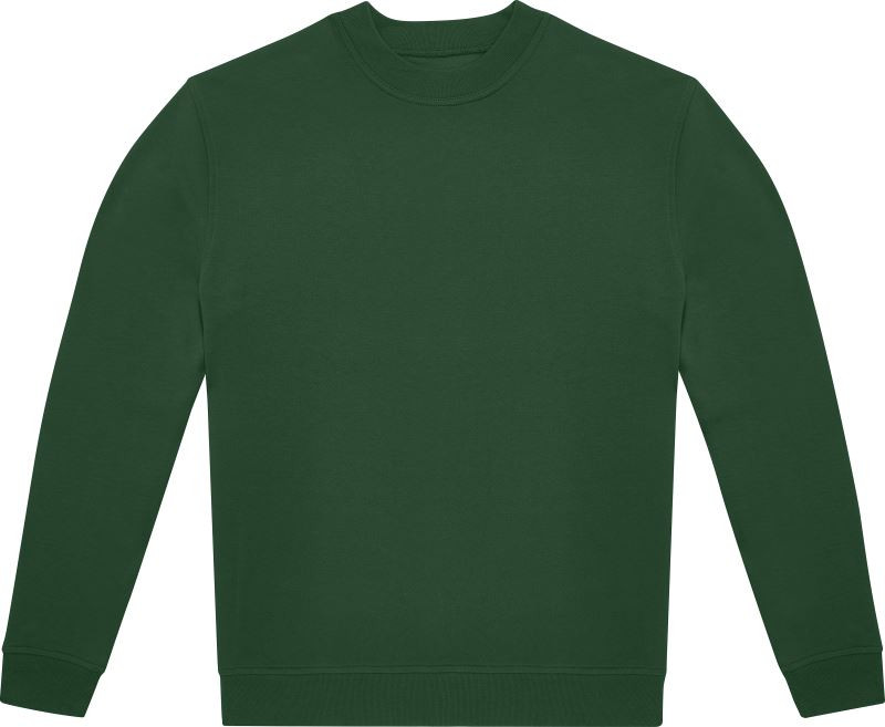 B&C ID.332 Crew Unisex mikina 01.I332 bottle green