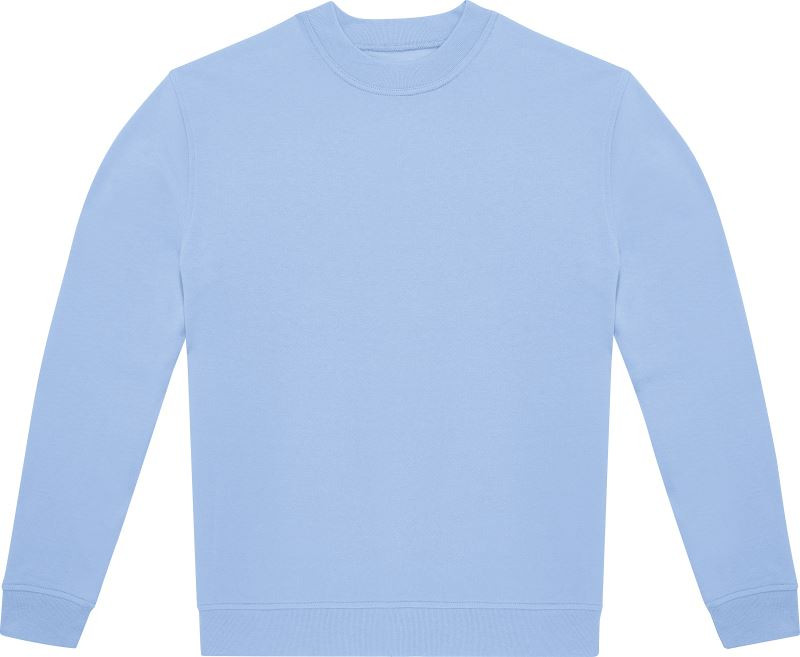 B&C ID.332 Crew Unisex mikina 01.I332 lotus blue