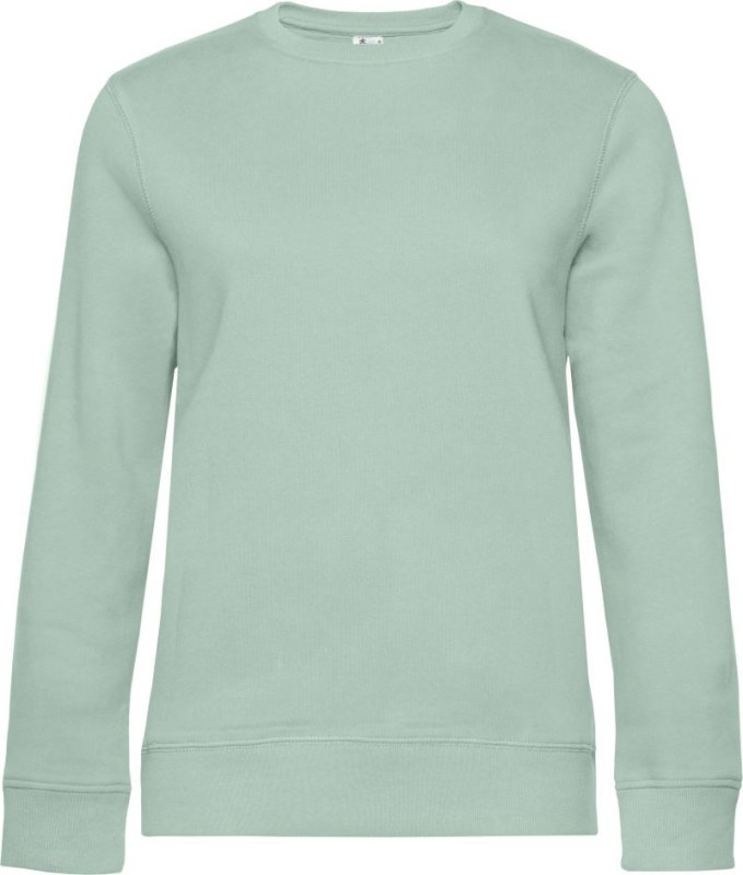 B&C QUEEN Crew Neck_° Dámská mikina 01.W01Q aqua green