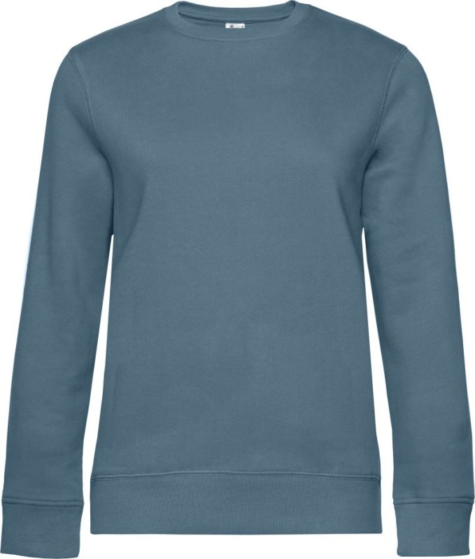 B&C QUEEN Crew Neck_° Dámská mikina 01.W01Q nordic blue