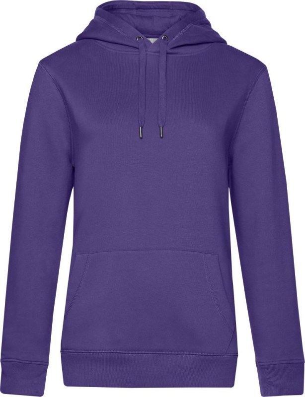 B&C QUEEN Hooded_° Dámská mikina s kapucí 01.W02Q radiant purple