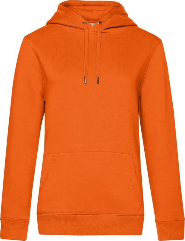 B&C QUEEN Hooded_° Dámská mikina s kapucí 01.W02Q pure orange