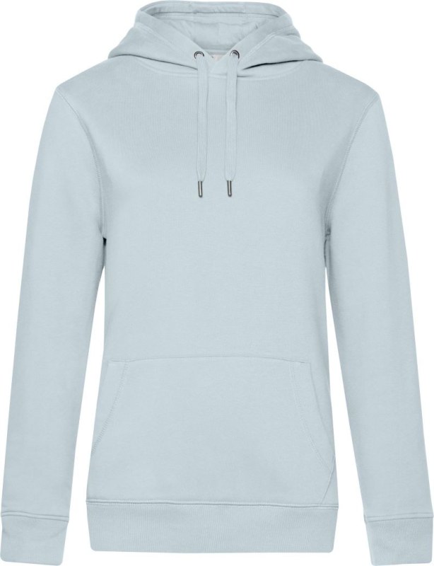 B&C QUEEN Hooded_° Dámská mikina s kapucí 01.W02Q pure sky