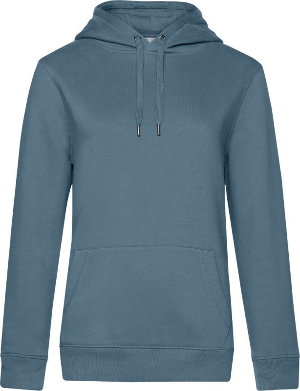 B&C QUEEN Hooded_° Dámská mikina s kapucí 01.W02Q nordic blue