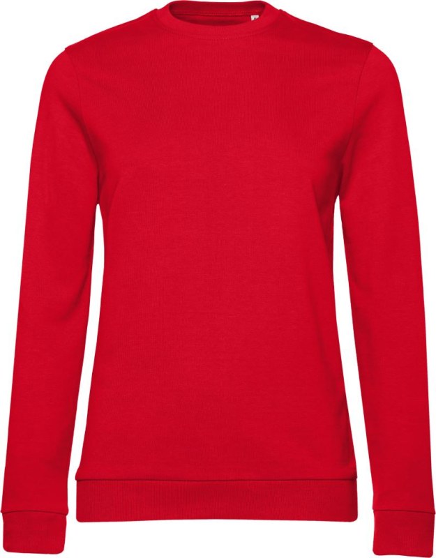 B&C #Set In /women Dámská mikina 01.W02W red - Dámské oblečení mikiny