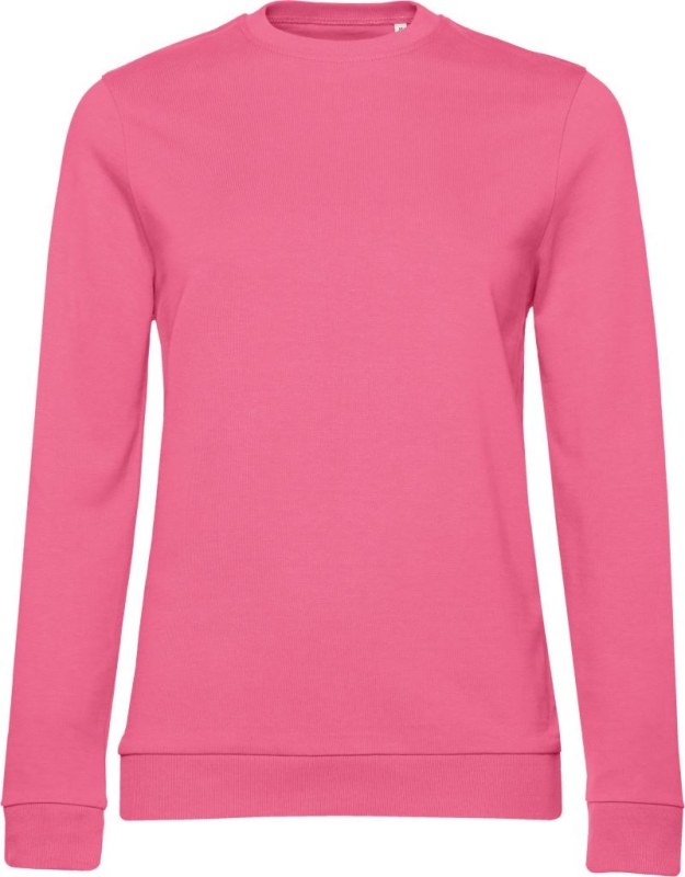 B&C #Set In /women Dámská mikina 01.W02W pink fizz