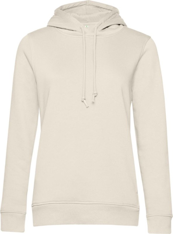 B&C Inspire Hooded /women_° Dámská mikina s kapucí 01.W34B off white
