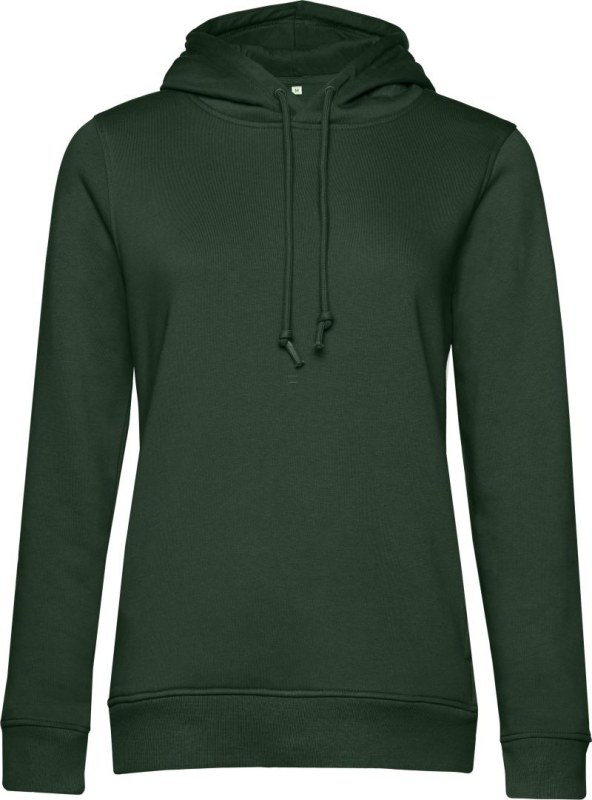 B&C Inspire Hooded /women_° Dámská mikina s kapucí 01.W34B forest green