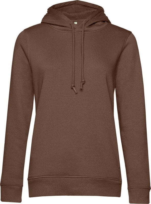 B&C Inspire Hooded /women_° Dámská mikina s kapucí 01.W34B mocha
