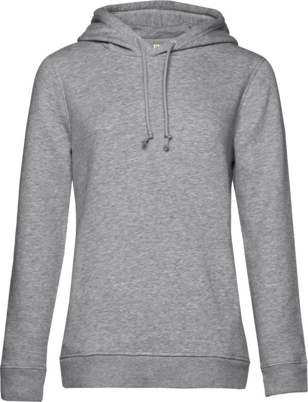 B&C Inspire Hooded /women_° Dámská mikina s kapucí 01.W34B heather grey