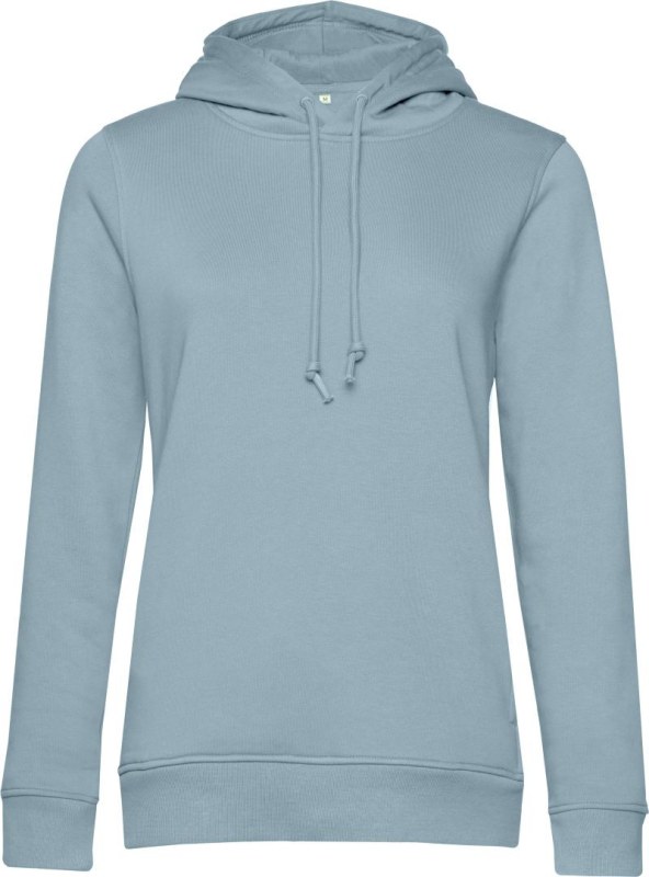 B&C Inspire Hooded /women_° Dámská mikina s kapucí 01.W34B blue fog